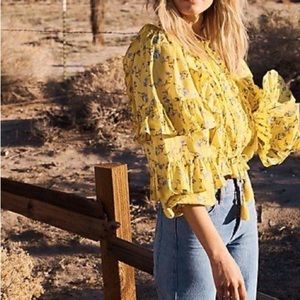 Happy Nature Ruffle Blouse